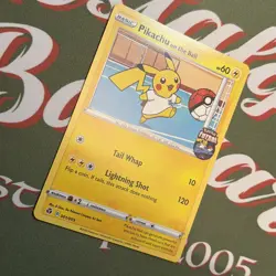 Pikachu On The Ball 001/005 Futsal Promo Pokemon TCG Great Centering Blackstar - Image 5