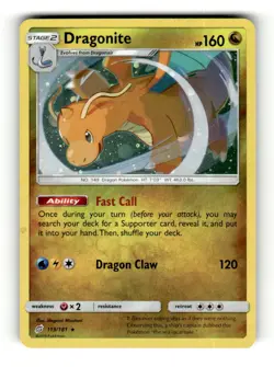 Dragonite (Cosmos Holo) 119/181 Promo Miscellaneous Cards & Products Pokemon LP - Image 1