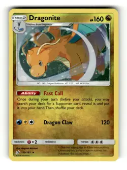 Dragonite (Cosmos Holo) 119/181 Promo Miscellaneous Cards & Products Pokemon LP - Image 1