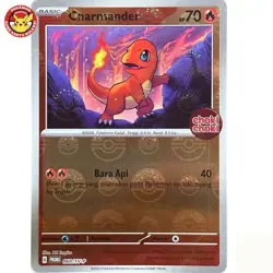 Charmander Promo 060/SV-P Choki Choki Promo Pokeball Holo Pokemon TCG Indonesia - Image 1
