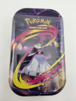 Pokemon TCG Mega Evolution Heroes Mini Tin Factory Sealed Gardevoir - Image 1