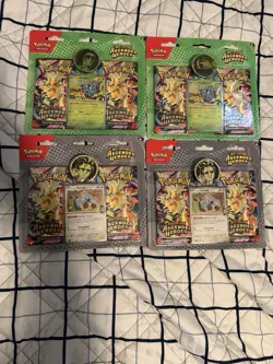 LOT OF 4x Pokemon Ascended Heroes Tangela & Komala 2 Pack Booster Blister NEW - Image 1