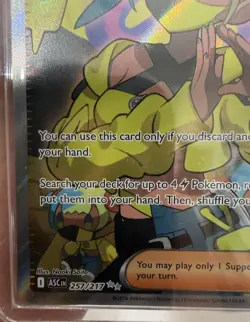 Canari 257/217 Full Art Ultra Rare Holo Trainer Ascended Heroes Pokemon MINT - Image 3
