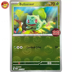 Choki choki Stamp Promo Complete Set of 20 Cards Pokemon 151 Indonesia Pikachu - Image 2