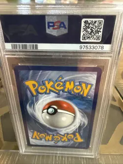 Pokemon Pikachu TCG Scarlet & Violet Paldea Evolved Black Star Promo #27 PSA 10 - Image 2