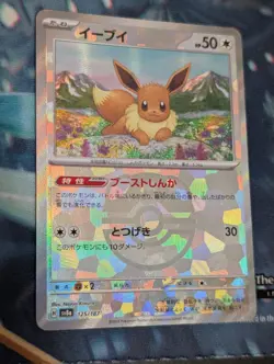 EEVEE 125/187 (MASTER BALL) TERASTAL FESTIVAL POKEMON HOLO NM/M (JP) [US BASED] - Image 1