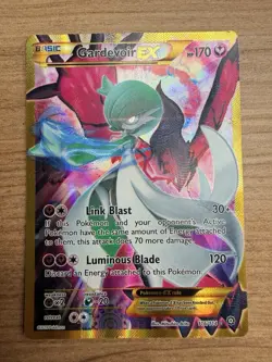 Pokemon TCG Gardevoir EX Secret Rare Full Art Holo XY Steam Siege 116/114 MP - Image 1