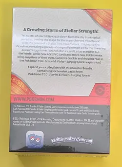 Surging Sparks Booster Bundle Pokemon TCG Scarlet and Violet Factory Sealed New - Image 2