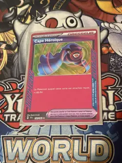 CAPE HEROIQUE ACE - POKEMON 152/152 EV5 TEF FORCES TEMPORELLES NEUF FR - Image 1