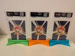 1996 Pokemon Japanese Base Set PSA 10 Bulbasaur Charmander Squirtle *Set Of 3* - Image 5