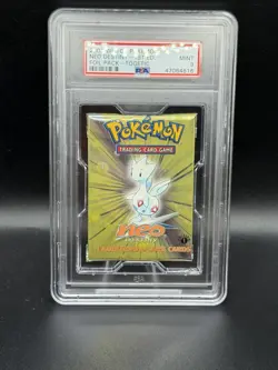 2002 Pokemon Neo Destiny 1st Edition Booster Pack Togetic PSA 9 NM-MINT LOW POP - Image 1