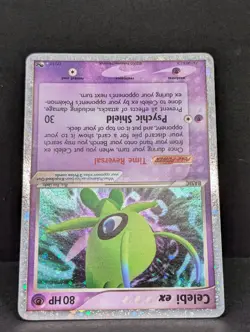 Celebi ex 017/017 Pop Series 2 Holo Ultra Rare Pokemon TCG Nintendo promo LP+ - Image 4