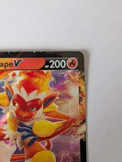 Pokemon TCG Infernape V Sword & Shield Promo SWSH252 MP - Image 3