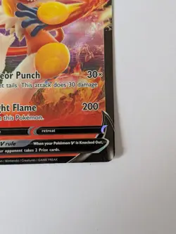 Pokemon TCG Infernape V Sword & Shield Promo SWSH252 MP - Image 5