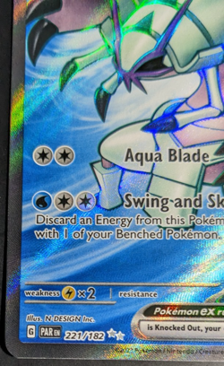 Golisopod ex Pokemon (2023) Paradox Rift 221/182 Near Mint - Image 5