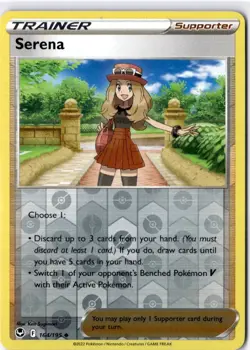 Pokemon Serena 164/195 - Silver Tempest - Reverse Holo Near Mint English - Image 1