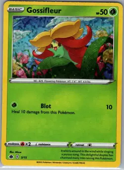 Gossifleur - 3/15 003/015 Holo McDonald's Promos 2022 - Pokemon Card - NM - Image 1