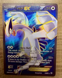 Lugia EX 94/98 Holo Full Art XY Ancient Origins Pokemon Fan Art Card - Image 1