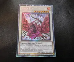 Black Rose Dragon RA04-EN057 Prismatic Collectors Rare 1st Edition Card NM - Image 1