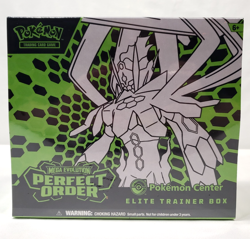 Pokemon Center Exclusive Mega Evolution Perfect Order Zygarde ETB Box TCG Cards - Image 1