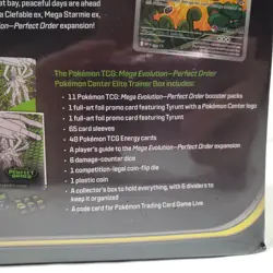Pokemon Center Exclusive Mega Evolution Perfect Order Zygarde ETB Box TCG Cards - Image 4