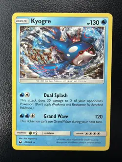 Kyogre Holo Rare SM - Celestial Storm 46/168 NM Pokemon TCG - Image 1