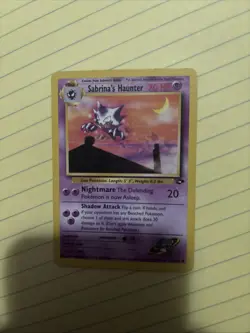 Sabrina's Haunter Gym Challenge 055/132 LP Pokemon Card - Image 1