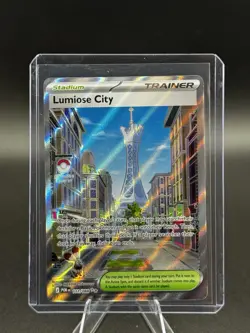 Lumiose City 111/088 Ultra Rare Perfect Order Pokemon - Pack Fresh Near Mint NM - Image 1