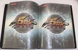 Rare Konami Official Yugioh 9 Pocket 5Ds Trading Card Binders Used - Image 4