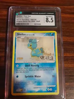 SHELLOS EAST SEA 2007 POKEMON SECRET WONDERS - 106/132 ORIGINS GAME FAIR 2008 - Image 1