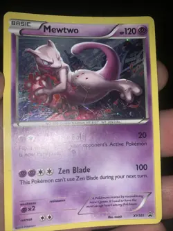 Pokemon TCG Mewtwo XY Black Star Promos XY101 Holo Promo - Image 1