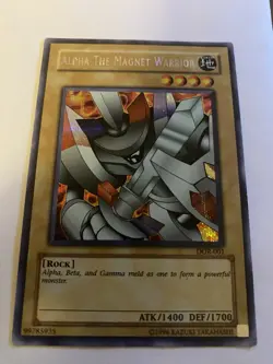 Yugioh Alpha The Magnet Warrior DOR-001 HP - Image 1