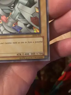 Yugioh Alpha The Magnet Warrior DOR-001 HP - Image 5