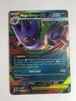 Pokemon TCG Phantasmal Flames Mega Gengar EX 056/094 Near Mint - Image 1