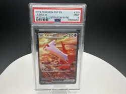 2024 Pokemon PSA 9 Latias ex #239/191 S&V Surging Sparks SIR Special Illust Rare - Image 3