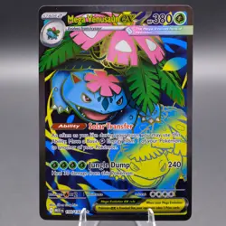 Mega Venusaur ex - 155/132 Ultra Rare ME01: Mega Evolution Pokemon TCG NM - Image 1