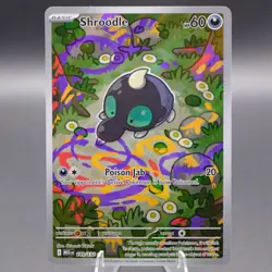 Shroodle 149/132 Illustration Rare ME01: Mega Evolution Pokemon TCG NM - Image 1