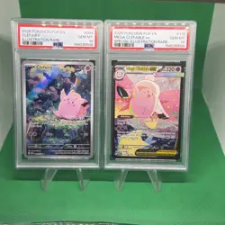2026 POKEMON PERFECT ORDER CLEFAIRY 094 MEGA CLEFABLE 119 PSA 10 SEQUENTIAL SET - Image 1