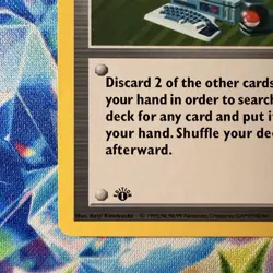 POKEMON TCG COMPUTER SEARCH 1st EDITION SHADOWLESS RARE 71/102! BASE SET! - Image 5