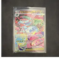 Pokemon Mega Venusaur EX Full Art Special Illustration Rare Holo 177/132 380 HP - Image 1
