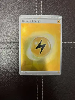 Pokemon TCG - Basic Lightning Energy - SVE 012 - Stellar Crown - NM Holo (2024) - Image 1