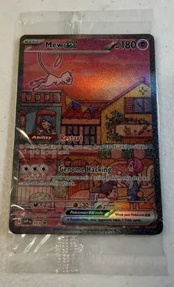 Pokemon Scarlet Violet 151 Black Star Promo - Mew ex SVP 53 NEW Sealed - Image 1