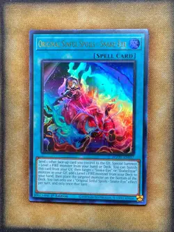 Yugioh Original Sinful Spoils - Snake-Eye AGOV-EN057 Ultra Rare 1st Ed NM - Image 1