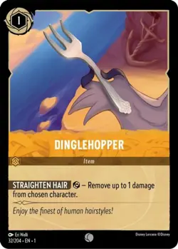 4x Dinglehopper - 32/204 - Common - Cold Foil NM-Mint Disney Lorcana: The First - Image 1