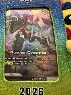 Gundam Dynames New-type Challenge Champion Gundam Card Game English - Image 1
