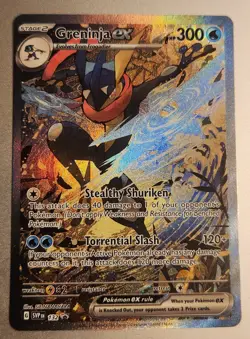 Greninja EX #132 Scarlet & Violet Promo Card Holo - Image 1