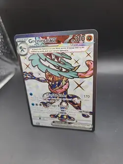 Pokemon TCG Greninja EX Full Art Ultra Rare Card Twilight Masquerade 198/167 NM - Image 3