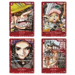 ONE PIECE Card Game Premium Card Collection FILM RED Edition with 12 Promo Cards - Image 4
