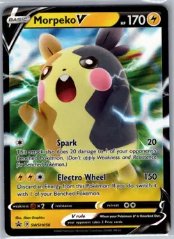 Morpeko V 037/072 Shining Fates - Pokemon Card - NM - Image 1