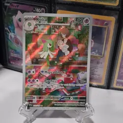 Pokemon TCG Kirlia Scarlet & Violet Base Set Holo Illustration Rare Card 212/198 - Image 3